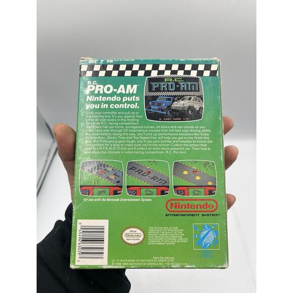 R.C. Pro-Am ( Nintendo ) NES • Complete in Box • CIB - Picture 14 of 16